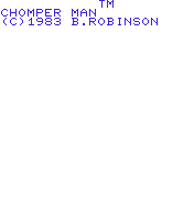 Chomper Man